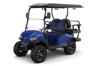Blue Madjax E4 Series LIthium Lifted Golf Cart